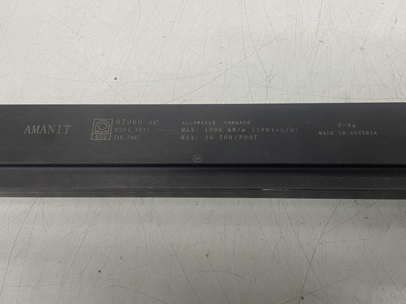 7-teilige Kantmatrize 820 mm, Abkantwerkzeug für Gesenkbiegemaschine