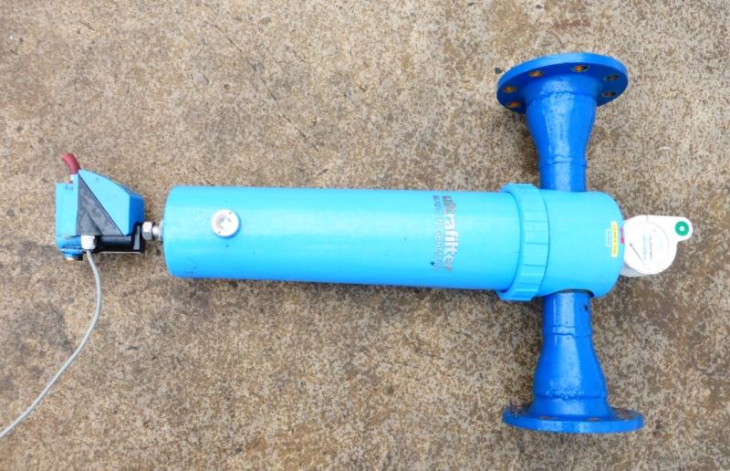 Filterarmatur, Filtereinheit für Kompressoranlagen, Doppelfilter, Stufenfilter