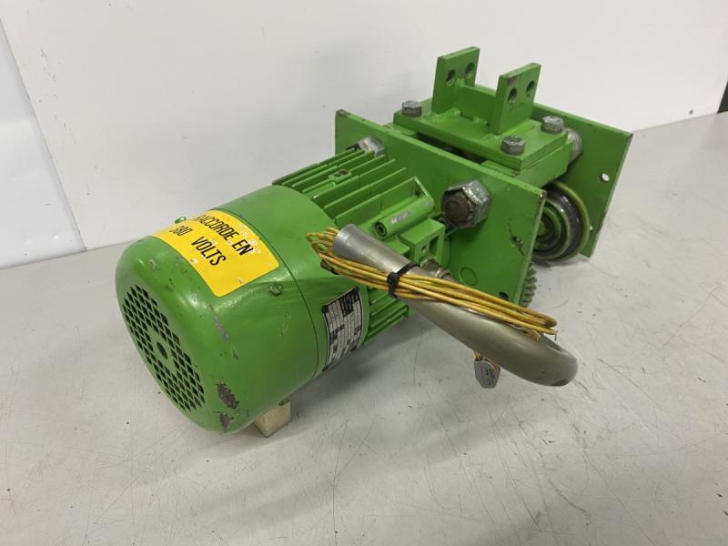 Elektrolaufwagen, Elektrofahrwerk für Kettenzug, Kran Laufkatze, Fahrwerk bis 1100 kg Elektrolaufwagen, Elektrofahrwerk für Kettenzug, Kran Laufkatze, Fahrwerk bis 1100 kg