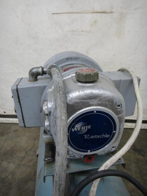 Vakuumpumpe mit Kessel