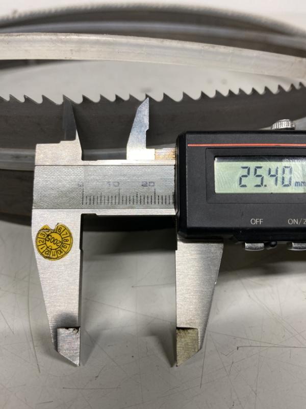 Sägeband, Bandsägeblatt, Bandsäge-Sägeband, Bandsägeband 2835 x 27 x 0,9 mm