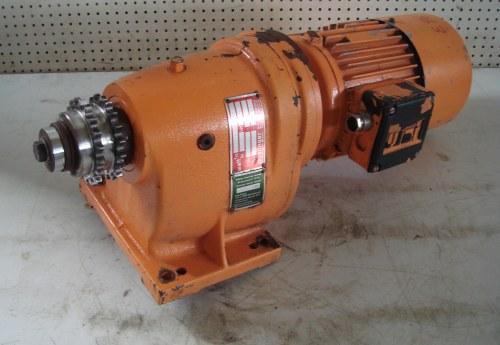 Elektromotor mit Getriebe - Getriebemotor mit Bremse