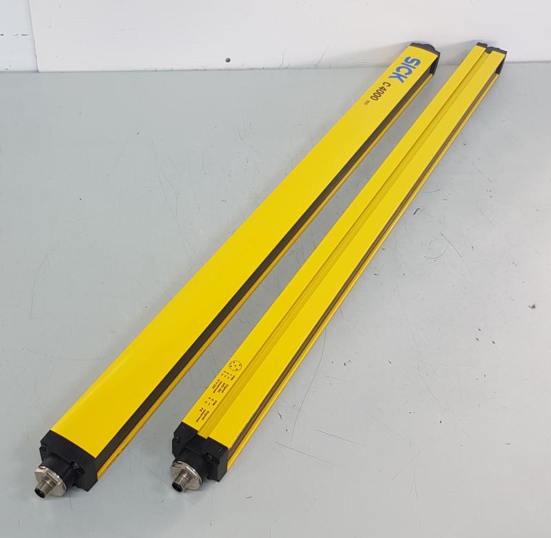 Mehrstrahl- Sicherheits- Lichtschranke, Lichtvorhang, Fingerschutz, Sender und Empfänger