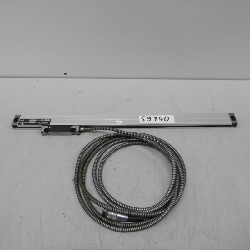Glasmaßstab, inkrementales Längenmesssystem, Linear Scale, Maßstab mit Glaslineal für Positionsanzeige