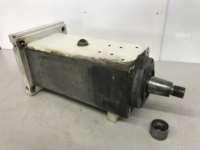 Hauptspindel, Schleifmaschinenspindel, Spindelkopf Reparaturbedürftige Schleifspindel, Lager defekt