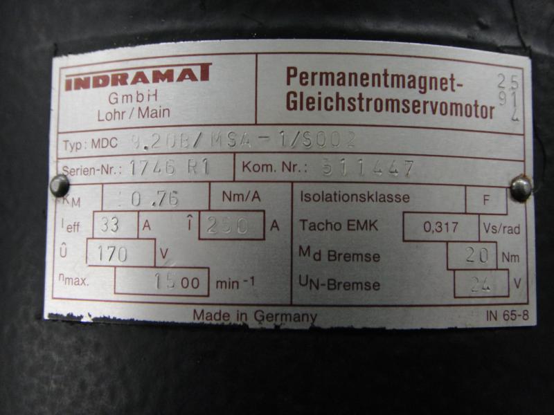 Permanentmagnet Gleichstrom-Servomotor