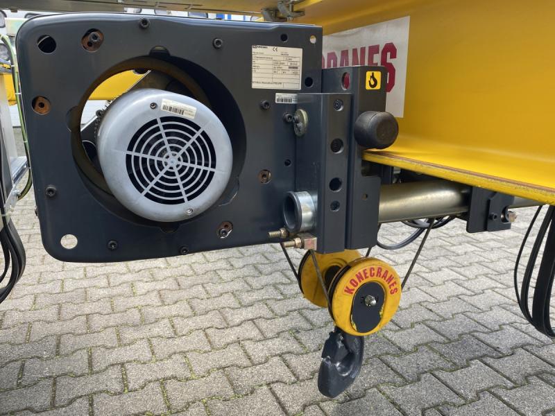 Einträger-Brückenkran mit Hubwerk, Kranbrücke 5 Tonnen, Spurweite 4650 mm