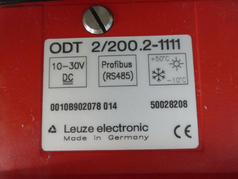 Profibus Datenlichtschranke, Datenübertragungssystem LEUZE Electronic Lichtschranke, Lichtvorhang mit Sender und Empfänger
