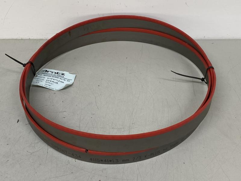 Sägeband, Bandsägeblatt, Bandsäge-Sägeband, Bandsägeband 4115 x 41 x 1,3 mm