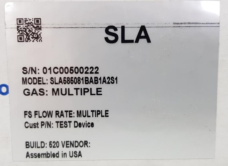 Neuer MFC Digital gesteuerter Massendurchflussregler für Gas, SLA5800 Biotech MassFlowController