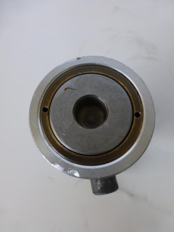 Einfachwirkender Leichtmetallzylinder mit Federrückzug, Hydraulikstempel, Hydraulikzylinder, Lukaszylinder