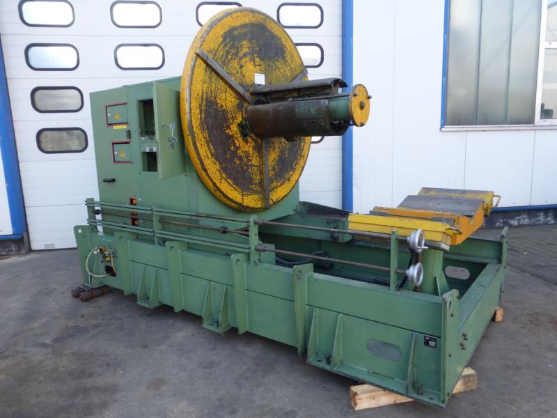 Bandanlage, Abwickelhaspel und Richtmaschine Bandanlage, Abwickelhaspel und Richtmaschine
