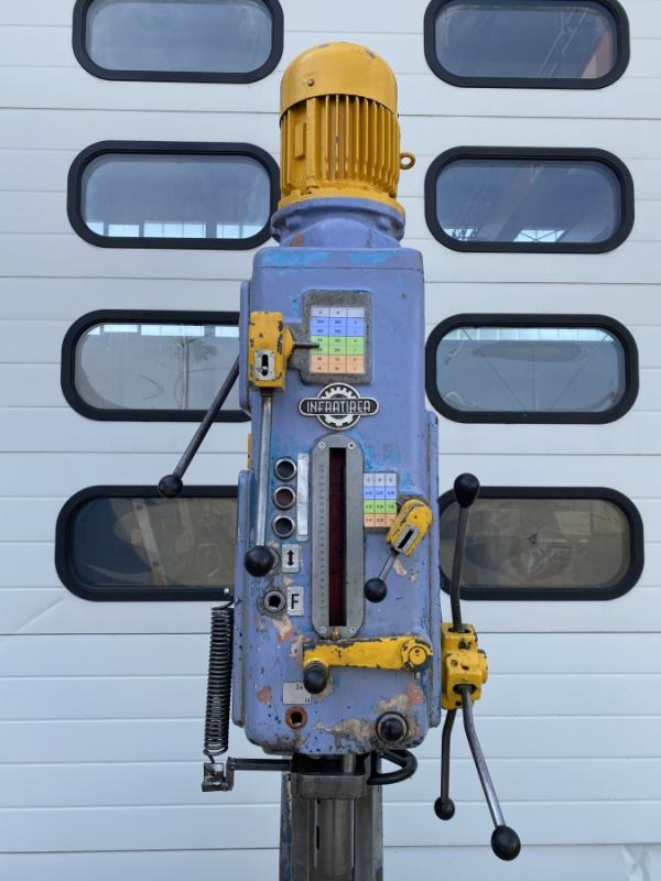 Kastenständerbohrmaschine, Getriebebohrmaschine