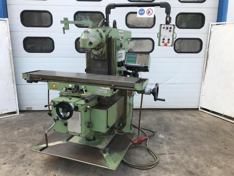 Bedienungsanleitung, und Schaltplan für Fräsmaschine - in Deutsch und in Englisch