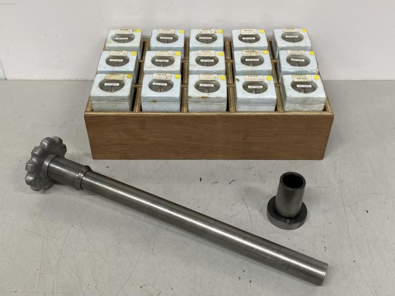 Spannzangensatz, Drehfutter-Spannhülsenaufnahme für Zugspannzangen