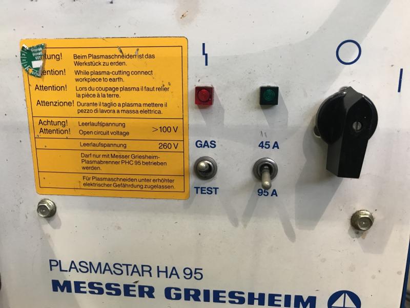 Plasma Schneidgerät, Plasmaschneidmaschine
