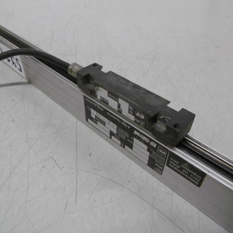 Glasmaßstab, inkrementales Längenmesssystem, Linear Scale, Maßstab mit Glaslineal für Positionsanzeige