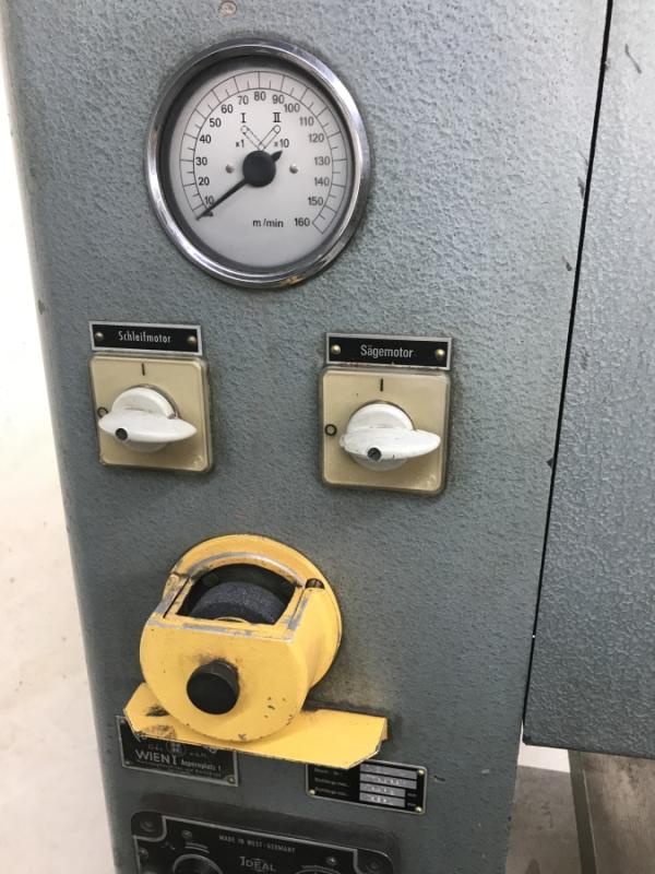 Vertikal Bandsäge, Bandsägemaschine