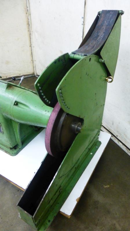 Doppelseitiger Schleif- und Polierbock für Scheiben Ø 800 mm