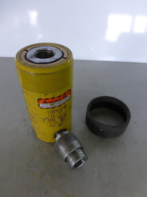 Einfachwirkender Hydraulikzylinder mit Federrückzug, Hydraulikstempel, Lukaszylinder, Maschinenheber