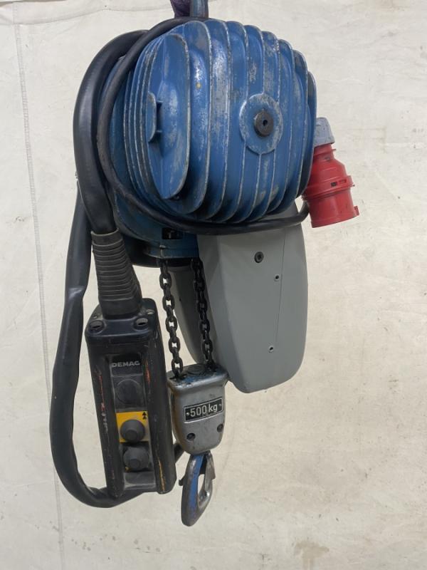 E-Kettenzug, Elektro Hubwerk, Kran 500 kg
