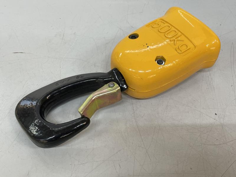 Kranhaken, Hubflasche, Unterflasche für Kettenzug Lasthaken, 2-strängig