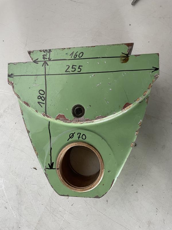 Gegenlager für Fräsmaschine mit Schwalbenschwanzführung, zum Horizontalfräsen