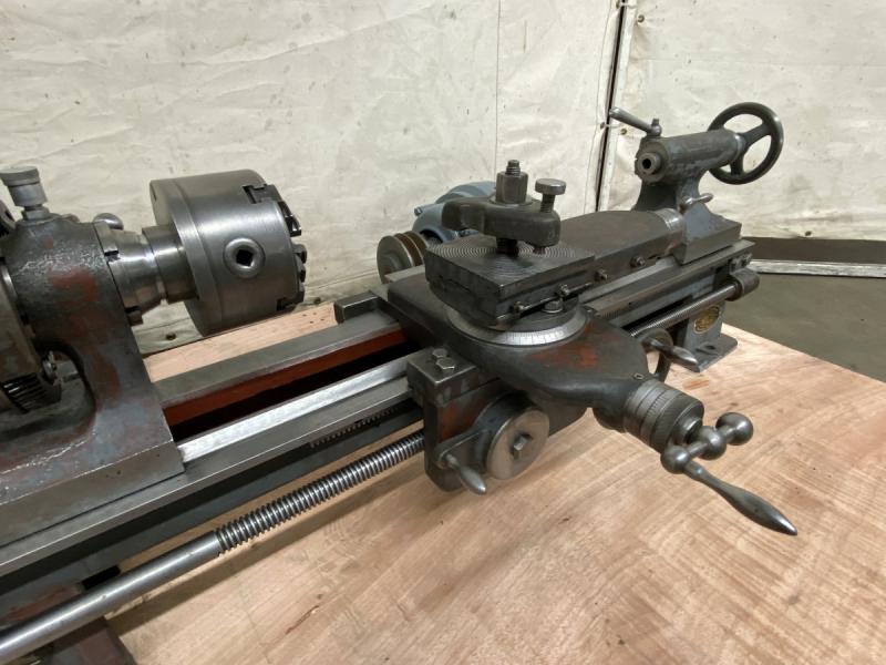 Antike Mechaniker Drehmaschine, Oldtimer für Ausstellung