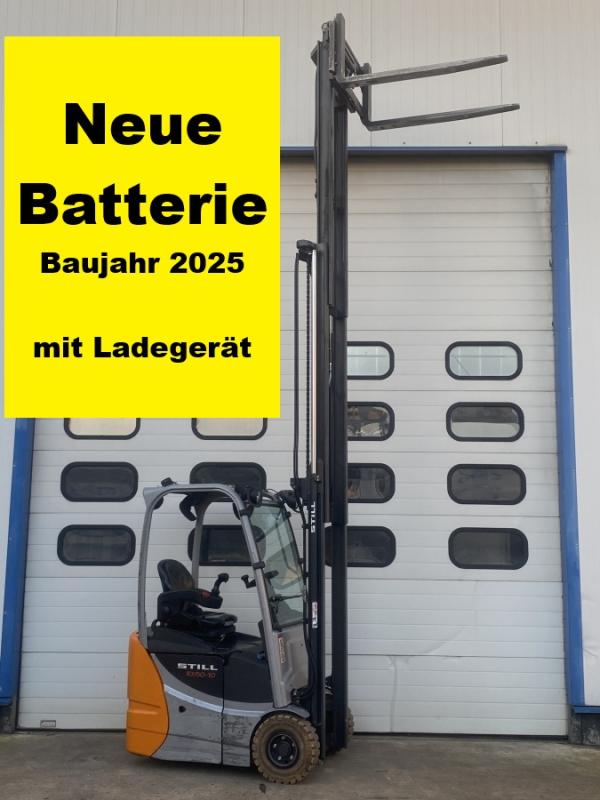Elektro Gabelstapler, Mikrostapler, Micro-Kompaktstapler Traglast 1000 kg, Hubhöhe 4900 mm