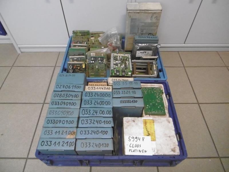 Posten Platinen für CLOOS Schweißgeräte, Ersatzteile, Ersatzplatine, Steuerplatten, Einsteckkarten