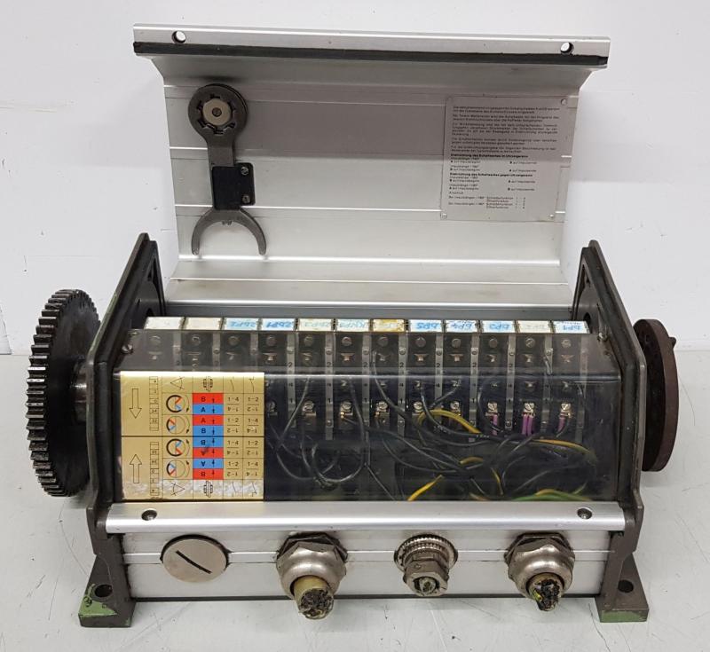 Nockenschaltwerk mit 12 Schaltspuren, Werkzeugüberwachung, Prozess-Überwachung