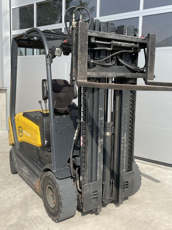 Elektro Gabelstapler Traglast 2500 kg, Hubhöhe 4340 mm mit Batterie aus Bj. 2022 + Ladegerät
