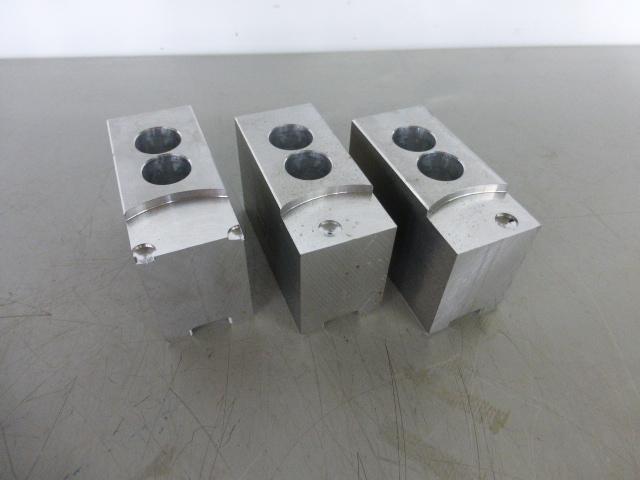 Futterbacken, Aluminiumbacken für 3-Backen Kraftspannfutter Ø 200 mm mit 90° Spitzverzahnung