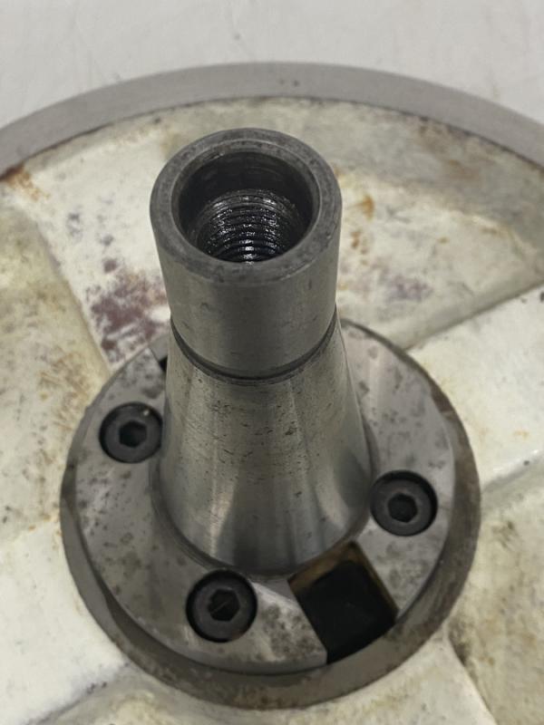 Planscheibe mit SK 40 Aufnahme, Aufspanntisch mit T-Nuten