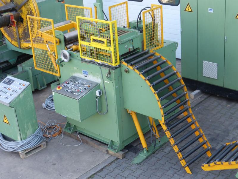 Bandanlage, Abwickelhaspel und Richtmaschine Bandanlage, Abwickelhaspel und Richtmaschine