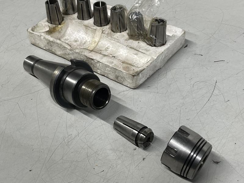 Spannzangenfutter SK40, Spannzangensatz mit Spannzangeaufnahme Spannzangenfutter SK40, Spannzangensatz mit Spannzangeaufnahme