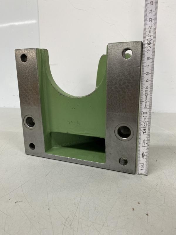 Gegenlager zum Horizontalfräsen, Lagerbock mit Stützlager für lange Fräsdorne, Horizontalbarbeitung