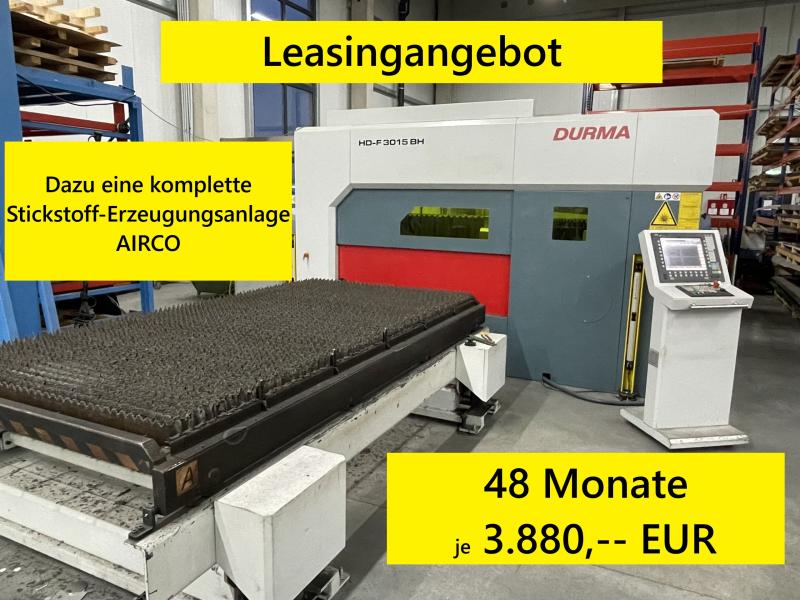 Leasingangebot - Fiberlaser, Faserlaser-Schneidanlage mit Flachbett und Rohrlaser