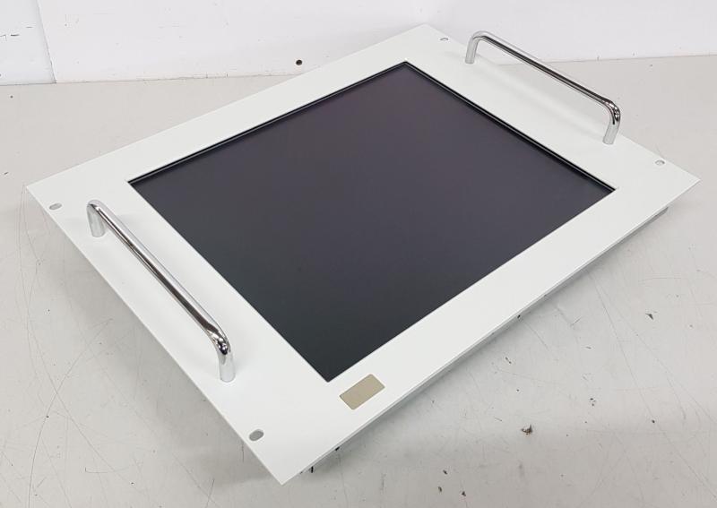 17" TFT Display mit stabiler Frontscheibe, Industrie-Monitor für 19 Zoll Server Rack