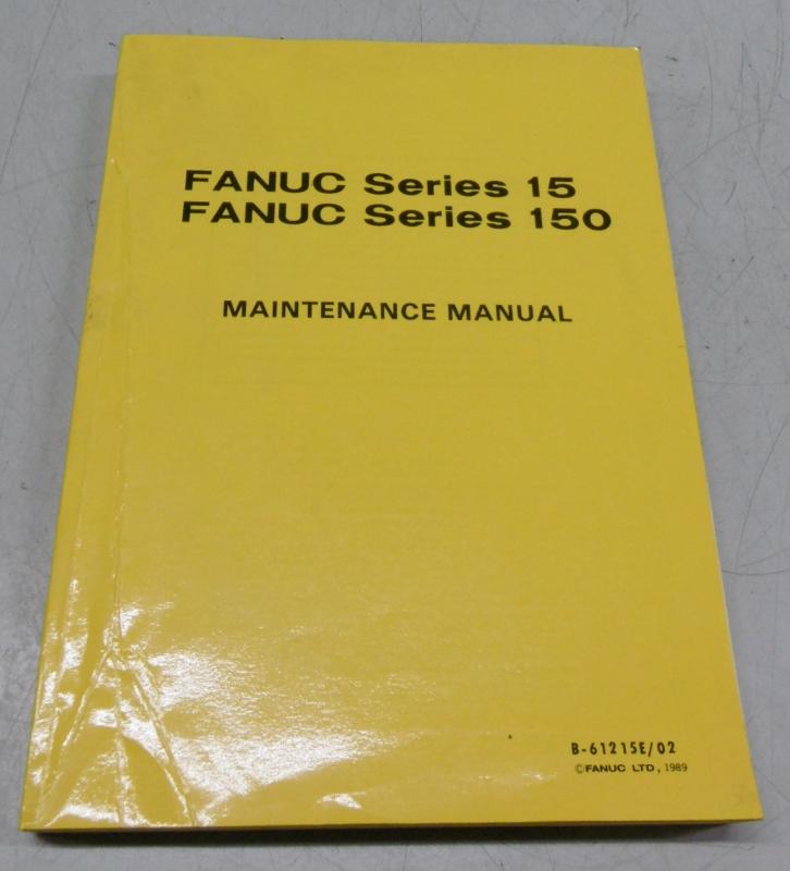 Handbuch Satz, Betriebsanleitung, Bedienungsanleitung, Maintenance Manual,  Operators Manual Fanuc Series 15 / 150 für Drehmaschine, Drehbank, Lathe