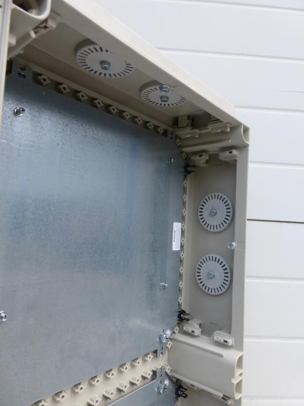 Verteilerkasten mit Klarsichtabdeckung, Leergehäuse Schaltkasten, Klemmkasten