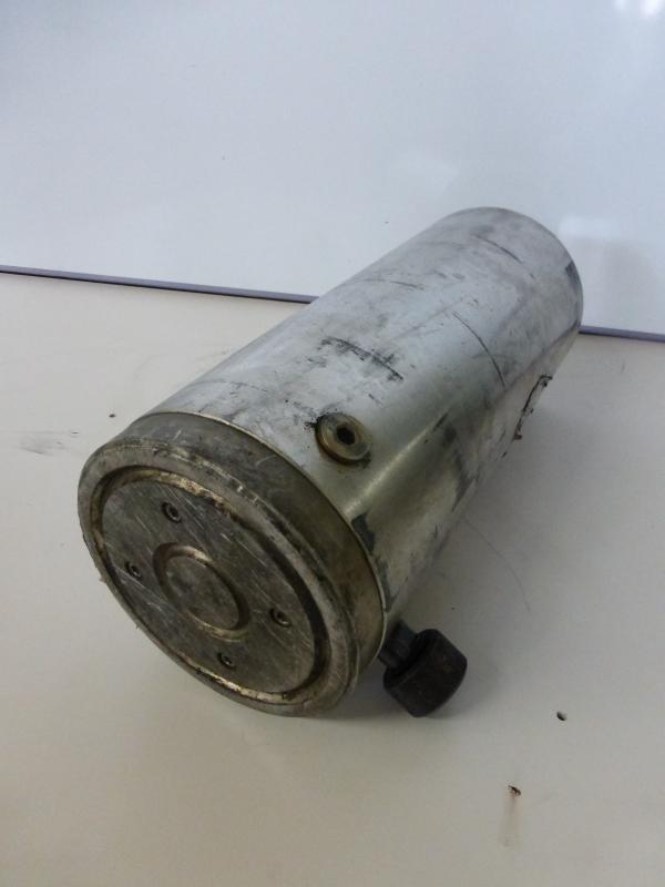 Einfachwirkender Leichtmetallzylinder mit Federrückzug, Hydraulikstempel, Hydraulikzylinder, Lukaszylinder, Maschinenheber