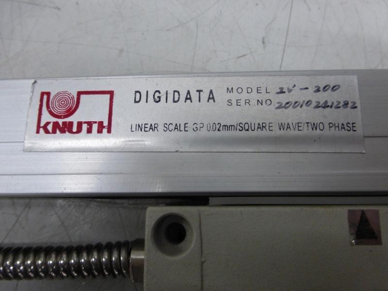 Glasmaßstab, inkrementales Längenmesssystem, Linear Scale, Maßstab mit Glaslineal für Positionsanzeige