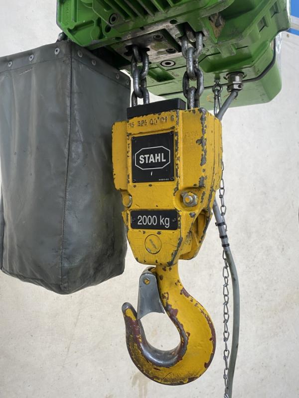 E-Kettenzug, Elektro Hubwerk, Kran 2000 kg