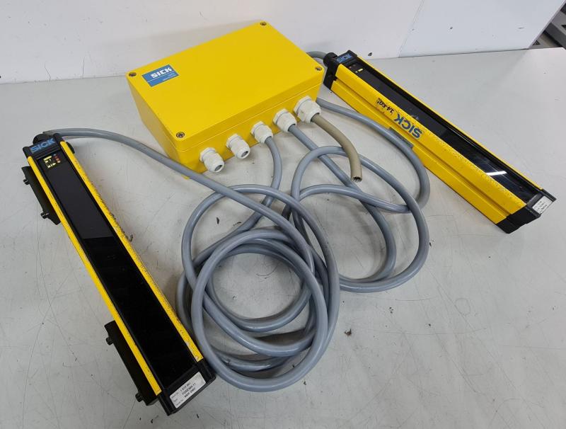 Mehrstrahl- Sicherheits- Lichtschranken Set, Lichtvorhang Kontrolle mit Sender und Empfänger