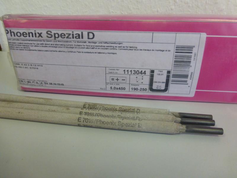 1 Posten = 720 kg Stabelektroden, Schweißelektrode zum Elektroschweißen
