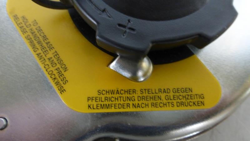Balancer, Federzug
