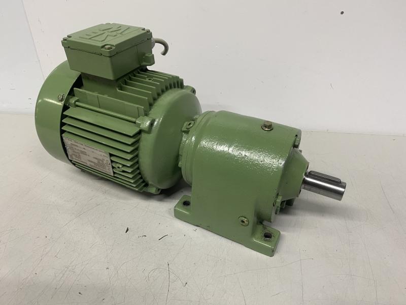 Stirnradgetriebemotor, Getriebemotor, Elektromotor, Käfigläufer, Drehstrommotor