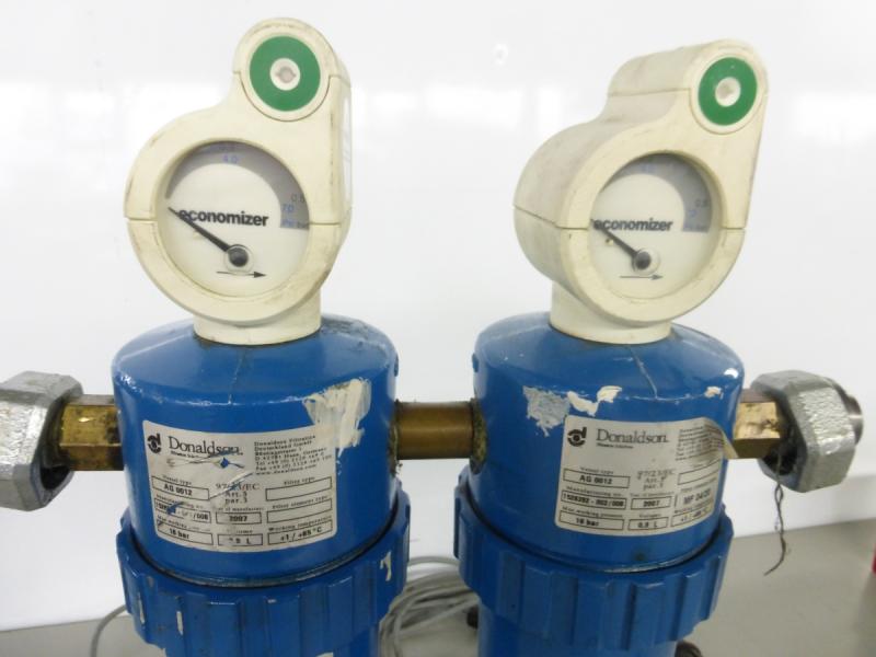 Filterarmatur, Filtereinheit für Kompressoranlagen, Doppelfilter, Stufenfilter Filterarmatur, Filtereinheit für Kompressoranlagen, Doppelfilter, Stufenfilter