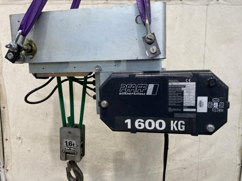 Elektro Bandzug, Textilbandhubwerk, Kran-Hubwerk mit Katzfahrwerk